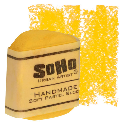 SoHo Handmade Pastel Block Naples Yellow - (92938)