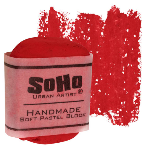 SoHo Handmade Pastel Block Poppy Red - (92945)