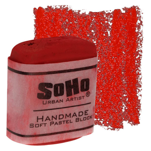 SoHo Handmade Pastel Block Red - (92949)