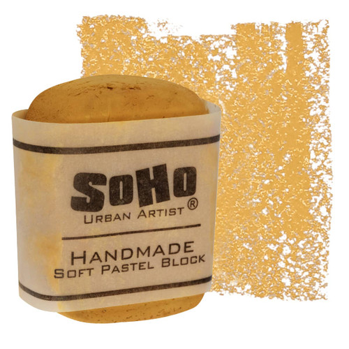 SoHo Handmade Pastel Block Yellow Ochre - (92974)