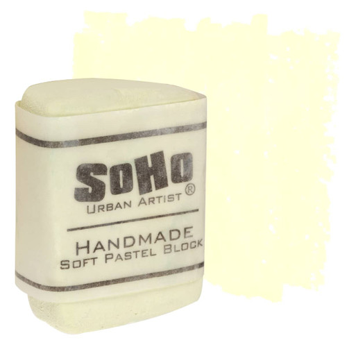 SoHo Handmade Pastel Block Yellow Pale - (92976)