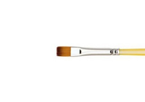 Creative Inspirations Dura-Handle Short Handle Flat Brush Size 1/4 in. - (87602) Creative Inspirations Dura-Handle Short Handle Flat Brush Size 1/4 in. - (87602)