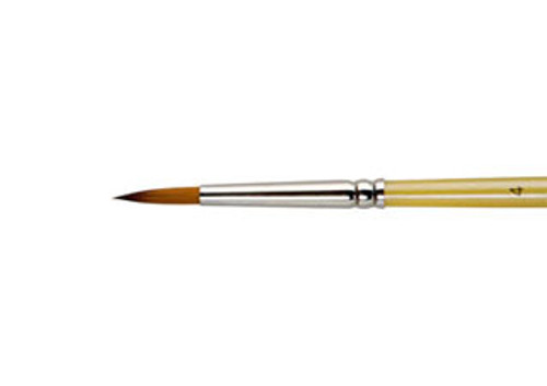Creative Inspirations Dura-Handle Short Handle Round Brush Size 4 - (87597)