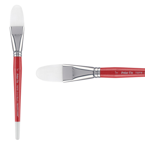 Creative Mark Polar-Flo Brush 700FW Filbert Size 1 in. - (87046)