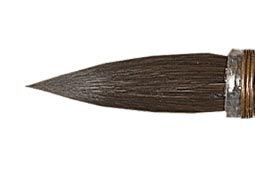 Harmony Quill Squirrel Hair Short Handle Watercolor Brush Size 3 - (60115)