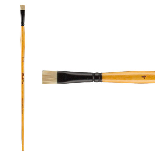 Mimik Hog Synthetic Bristle Brush Bright Size 4 - (88949)