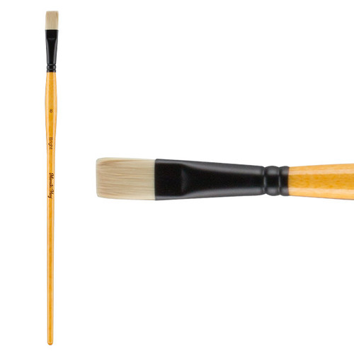 Mimik Hog Synthetic Bristle Brush Bright Size 8 - (88953)