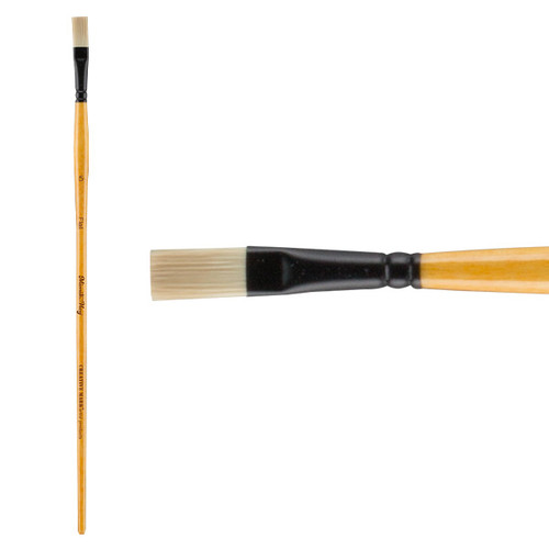 Mimik Hog Synthetic Bristle Brush Flat Size 5 - (88960)