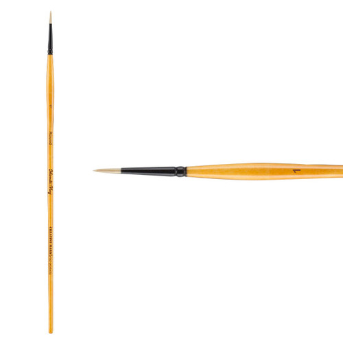 Mimik Hog Synthetic Bristle Brush Round Size 1 - (88936)