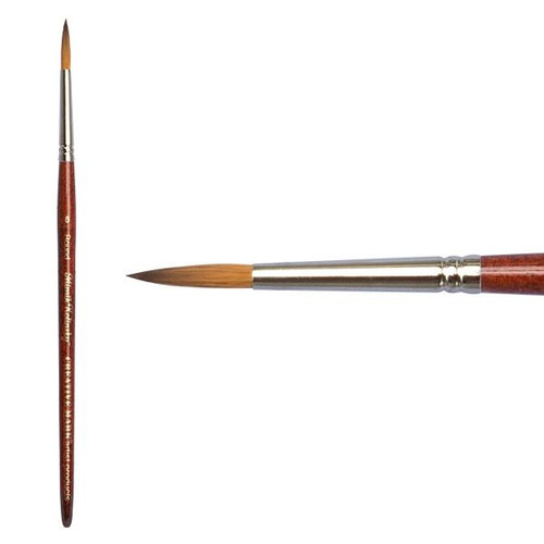 Mimik Synthetic Kolinsky Brush Round Size 6 - (88647)