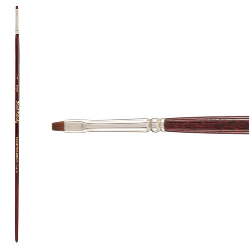 Mimik Synthetic Kolinsky Long Handle Bright Brush Size 2 - (89658)