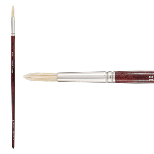 New York Central Munich Premier Long Handled Round Brush Size 10 - (89586)