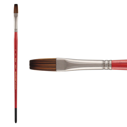 Staccato Series MPM-F Long Handle Brush Size 6 Flat - (89765)