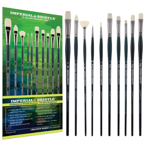 Imperial Professional Bristle Brush Sampler 10 Set - (87468)
