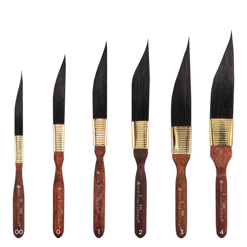 New York Central Dagger Striper Synthetic Squirrel Brushes New York Central Dagger Striper Synthetic Squirrel Brushes