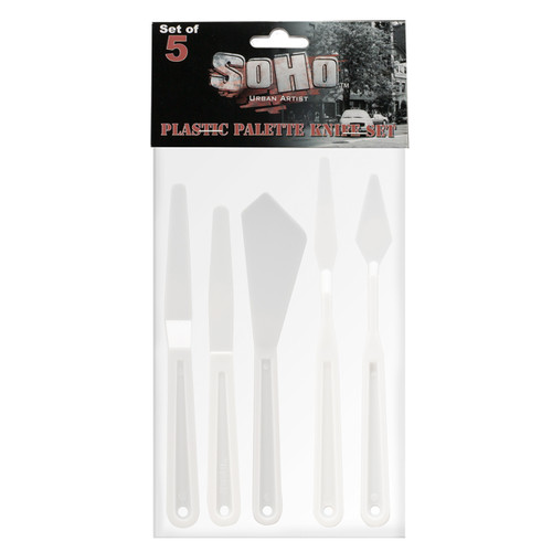 SoHo Urban Artist Plastic Palette Knife Set - (86454)