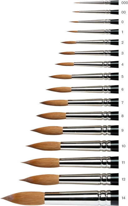 Winsor & Newton Series 7 Kolinsky Sable Miniature Round Watercolor Brushes Winsor & Newton Series 7 Kolinsky Sable Miniature Round Watercolor Brushes