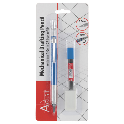 Acurit 0.5mm Lead Pencil & 10 Lead Refills - (90516)