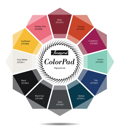 Jacquard ColorPad Pigment Stamp Pad
