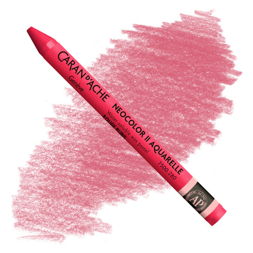 Caran d'Ache Neocolor II Crayon Ruby Red - (100011623)