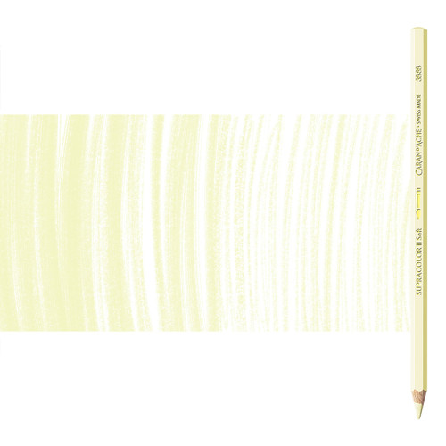 Caran d'Ache Supracolor Aquarelle Pencil 241 Light Lemon - (1000972247) Caran d'Ache Supracolor Aquarelle Pencil 241 Light Lemon - (1000972247)