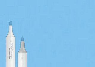 Copic Marker Sketch Dual Nib Manganese Blue #B34 - (80258)