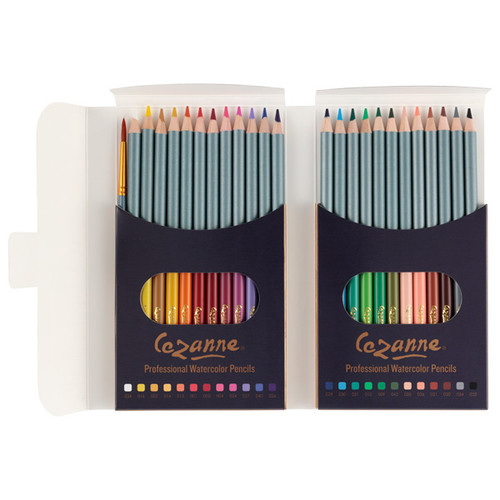 Creative Mark Cezanne Watercolor Pencil Set of 24 Colors - (90153)