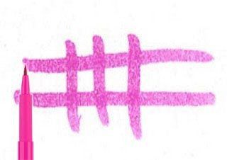 Faber-Castell Pitt Artist Brush Pen Middle Purple Pink - (79856)