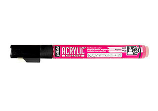 Pebeo 1.2mm Acrylic Marker Magenta - (200029492)
