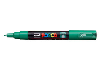 POSCA Paint Marker PC-1M Extra Fine Tapered Green - (200033580)