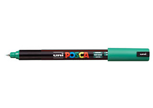 POSCA Paint Marker PC-1MR Extra (Ultra) Fine Green - (200033563) POSCA Paint Marker PC-1MR Extra (Ultra) Fine Green - (200033563)