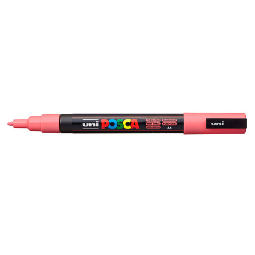 POSCA Paint Marker PC-3M Fine Coral Pink - (200040435) POSCA Paint Marker PC-3M Fine Coral Pink - (200040435)
