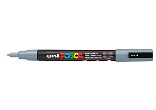 POSCA Paint Marker PC-3M Fine Grey - (200033618)