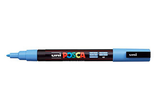 POSCA Paint Marker PC-3M Fine Sky Blue - (200033633) POSCA Paint Marker PC-3M Fine Sky Blue - (200033633)