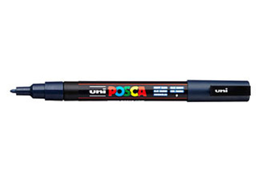 POSCA Paint Marker PC-3M Fine Navy Blue - (200033628) POSCA Paint Marker PC-3M Fine Navy Blue - (200033628)