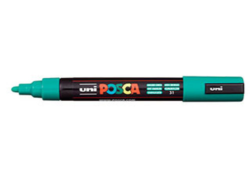 POSCA Paint Marker PC-5M Medium Emerald Green - (200033646) POSCA Paint Marker PC-5M Medium Emerald Green - (200033646)