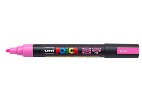 POSCA Paint Marker PC-5M Medium Fluorescent Pink - (200033648) POSCA Paint Marker PC-5M Medium Fluorescent Pink - (200033648)