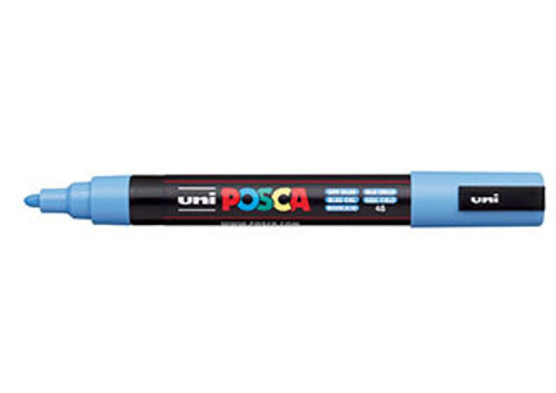 POSCA Paint Marker PC-5M Medium Sky Blue - (200033672) POSCA Paint Marker PC-5M Medium Sky Blue - (200033672)