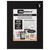 Ambiance 5 Pack Black Presentaion Mat-Frame 9x12 for a 6x8 Picture - (90569)