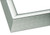 Ambiance Gallery Aluminum Frame 8-1/2"x11" Silver - (87266)