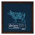 Ambiance Gallery Wood Frame Espresso 24X24 - (91542)