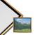 Cardinali 3/4 in. Deep Floater Frame Black/Antique Gold 16X20 - (200037176)