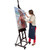 SoHo Urban Artist 2 Mahogany H-Frame Easel - (87223)