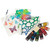 Creative Mark Fan-Pan Watercolor Set of 42 Thin Pans with Water Brush