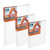 Vista Jute Acrylic-Primed Stretched Canvas 1-1/2" Deep