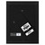 Ambiance Vegas Frame 8"x10" Black with Easel Back - (92466)