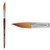 Mimik Synthetic Kolinsky Brush Short Handle 3/4 in. Sword Liner - (90110)