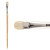 New York Central Control Bristle Series 117 Short Filbert Brush Size 10 - (89265)
