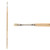 New York Central Control Bristle Series 117 Short Filbert Brush Size 1 - (89259)