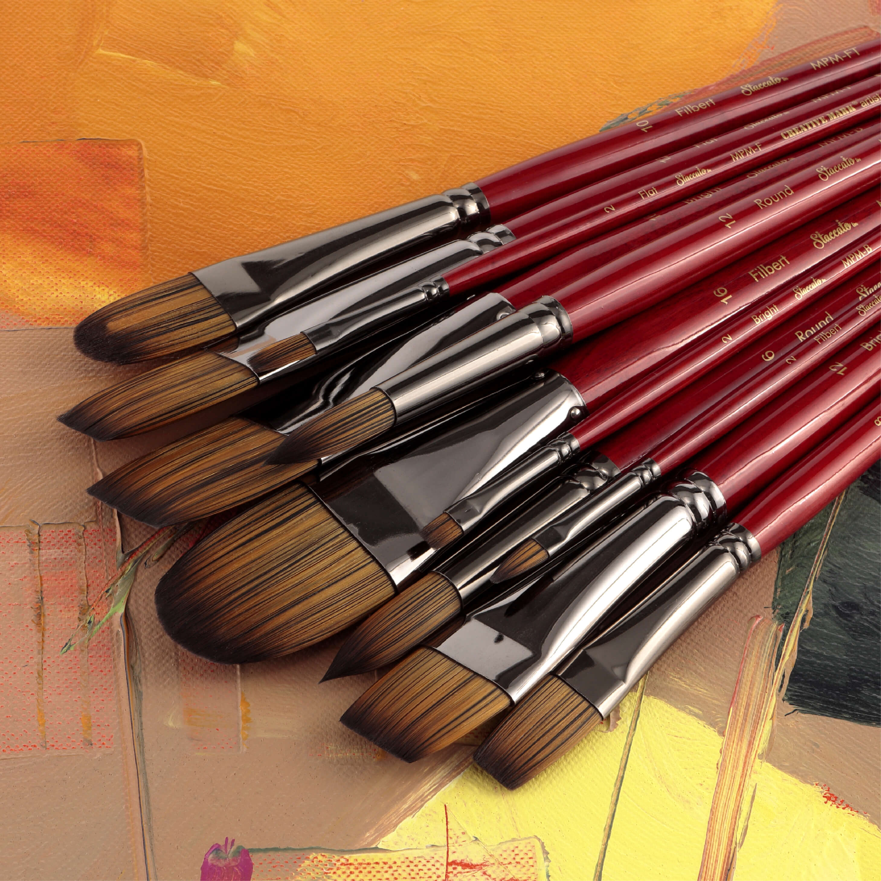 Oil & Acrylic Brushes